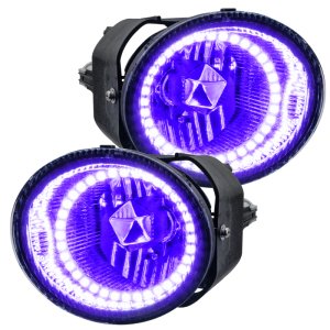 Nissan Frontier Fog Light Assembly - ORACLE Lighting - Pre-Assembled LED Halo - UV/Purple - `01-`02